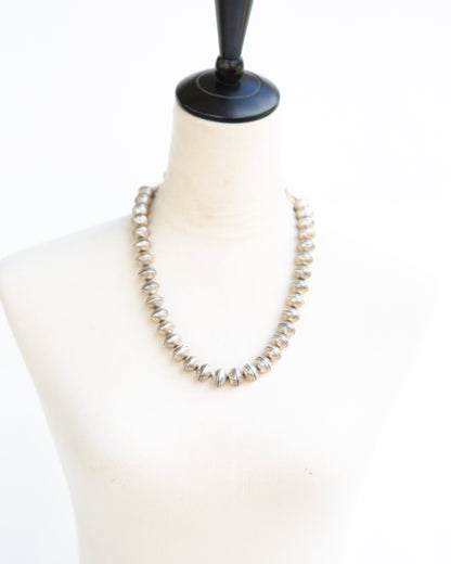 The Sutton | 22" Mercury Dime Pearl Necklace by James Mccabe