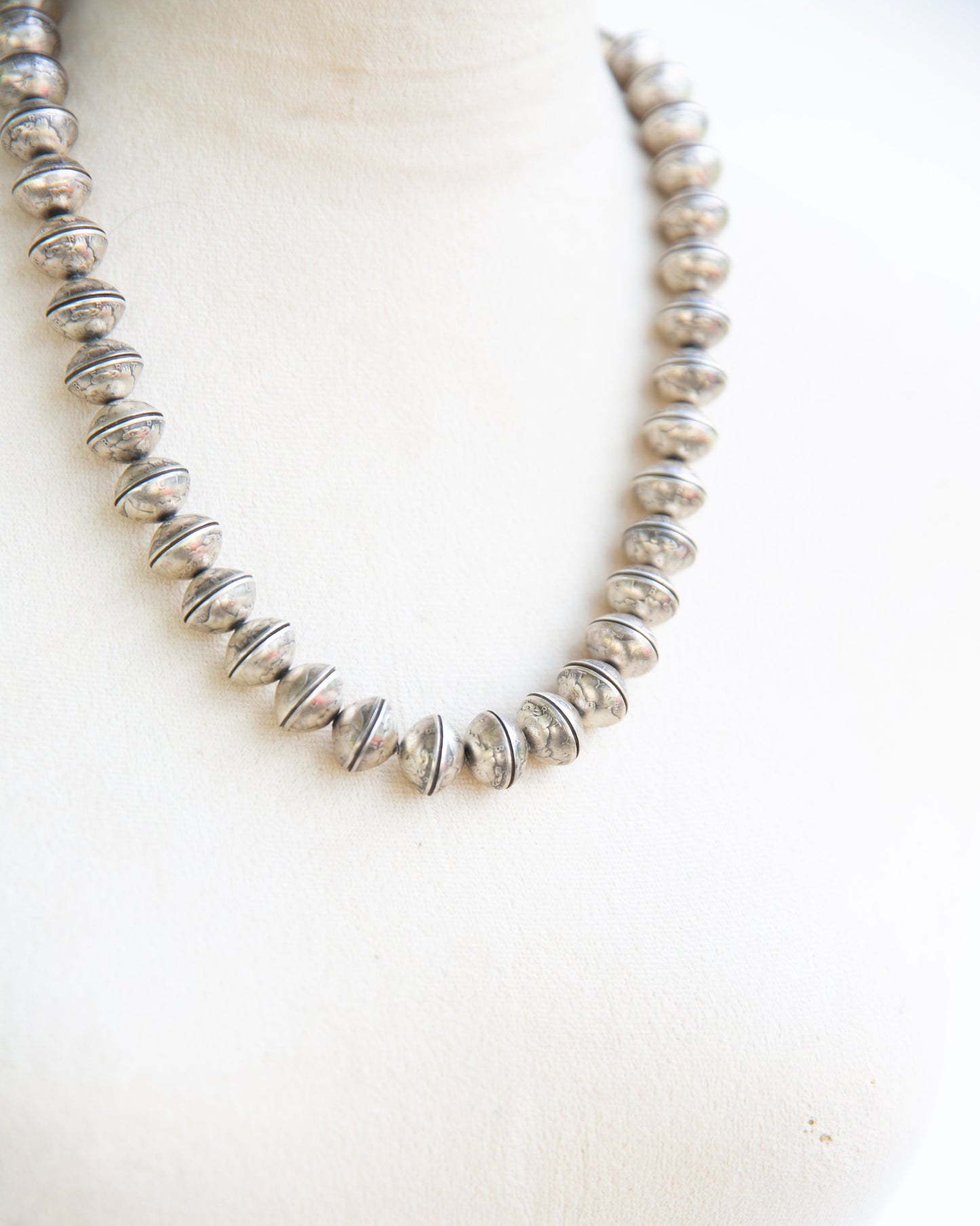 The Sutton | 22" Mercury Dime Pearl Necklace by James Mccabe