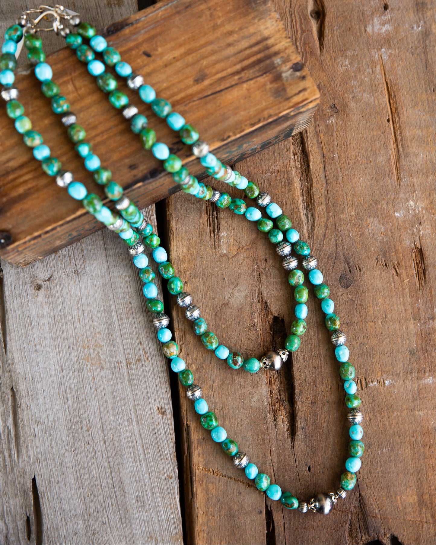 The Zeus | Sonoran and Sterling Pearl Necklace