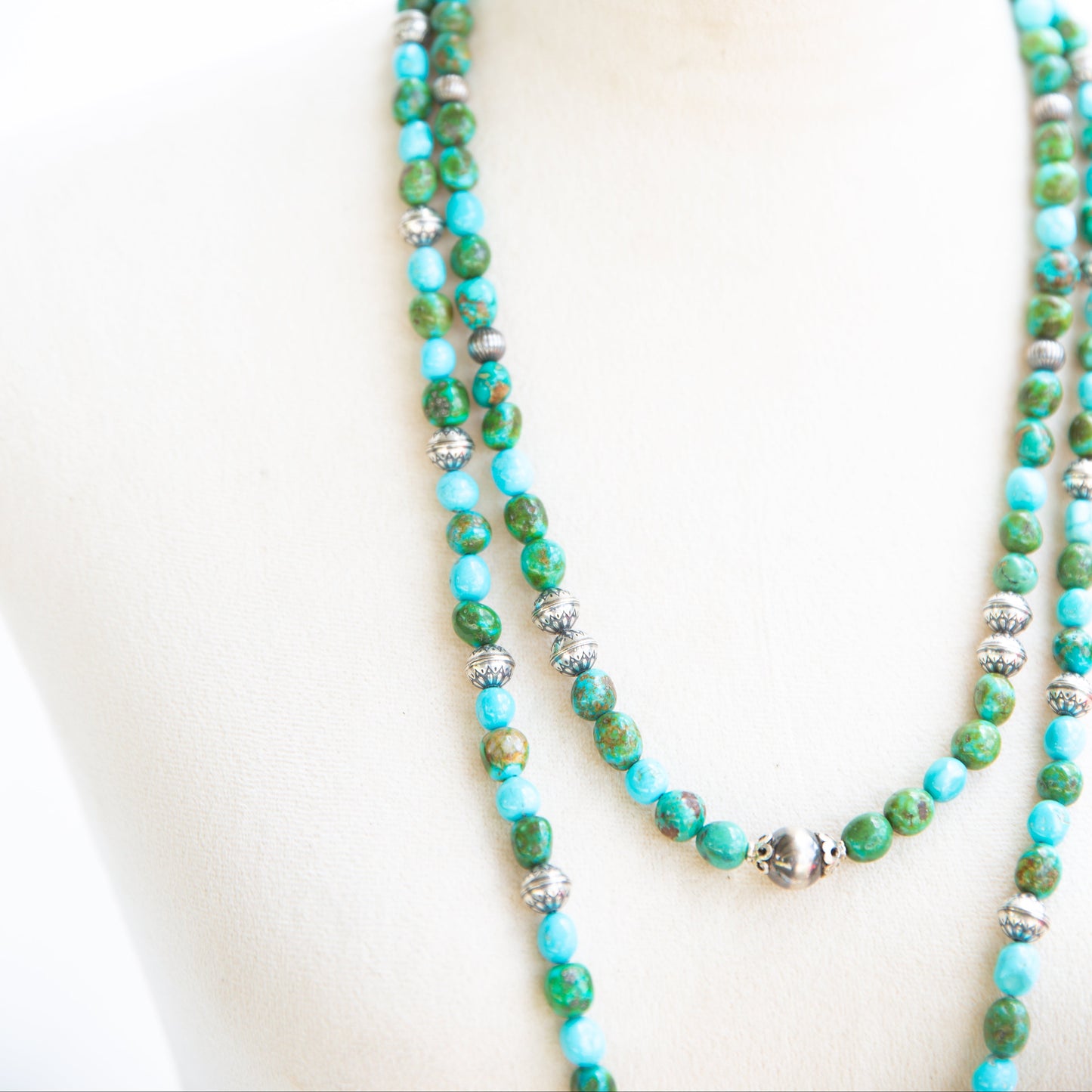 The Zeus | Sonoran and Sterling Pearl Necklace
