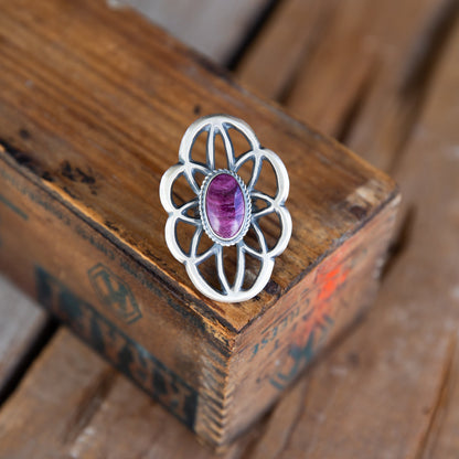 The Easton | Purple Spiny Ring by Chimney Butte Size 7.25