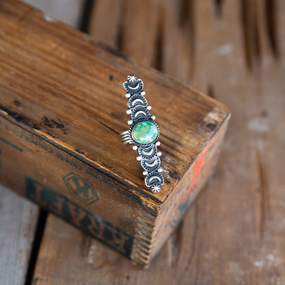 The Silverado | Sonoran Turquoise Ring by Leroy James