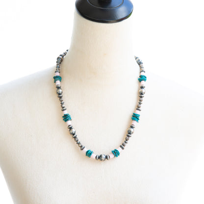 The Nova | Pink Conch & Turquoise Pearls by Chimney Butte