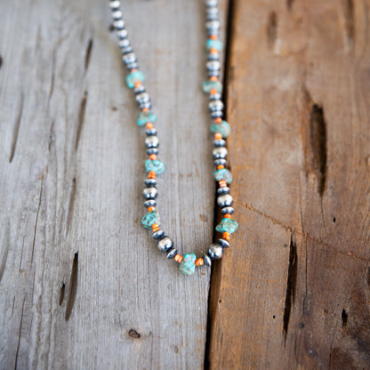The Ritzy | Orange Spiny & Turquoise Pearls by Chimney Butte
