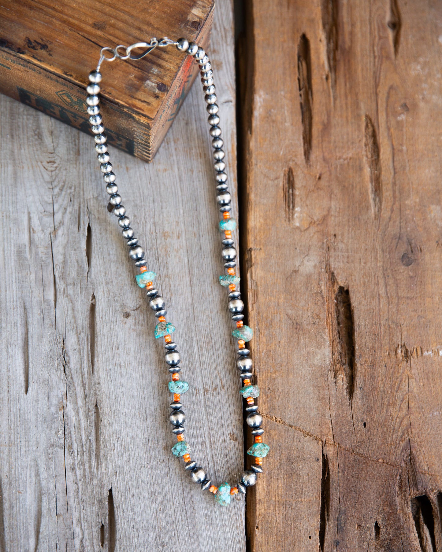 The Ritzy | Orange Spiny & Turquoise Pearls by Chimney Butte