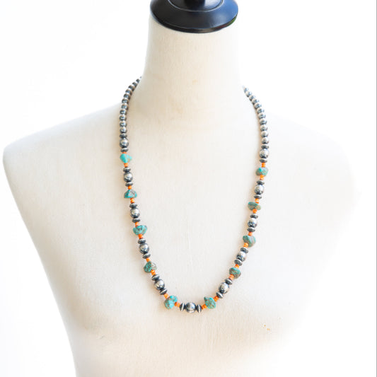 The Ritzy | Orange Spiny & Turquoise Pearls by Chimney Butte
