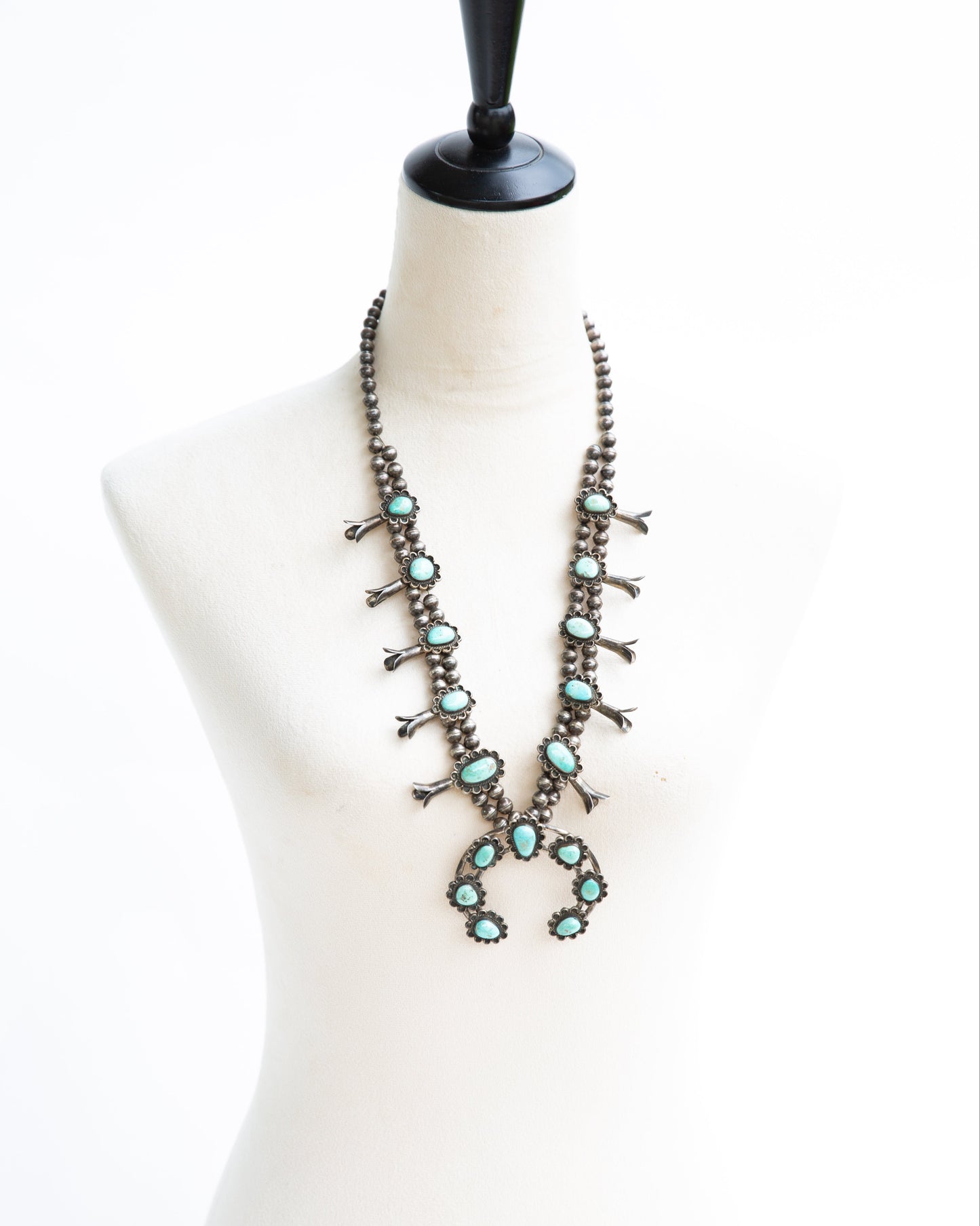 The Amoret | Dry Creek Vintage Squash Blossom Necklace