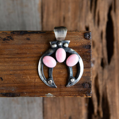The Bellview | Pink Conch Naja Pendant by Chimney Butte