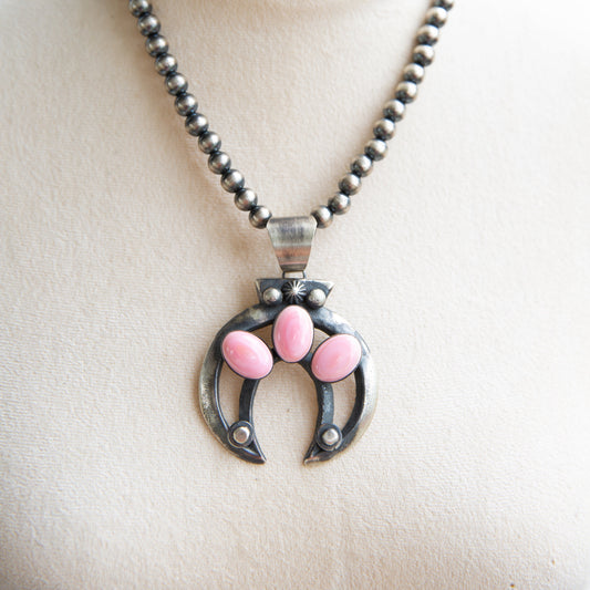 The Bellview | Pink Conch Naja Pendant by Chimney Butte