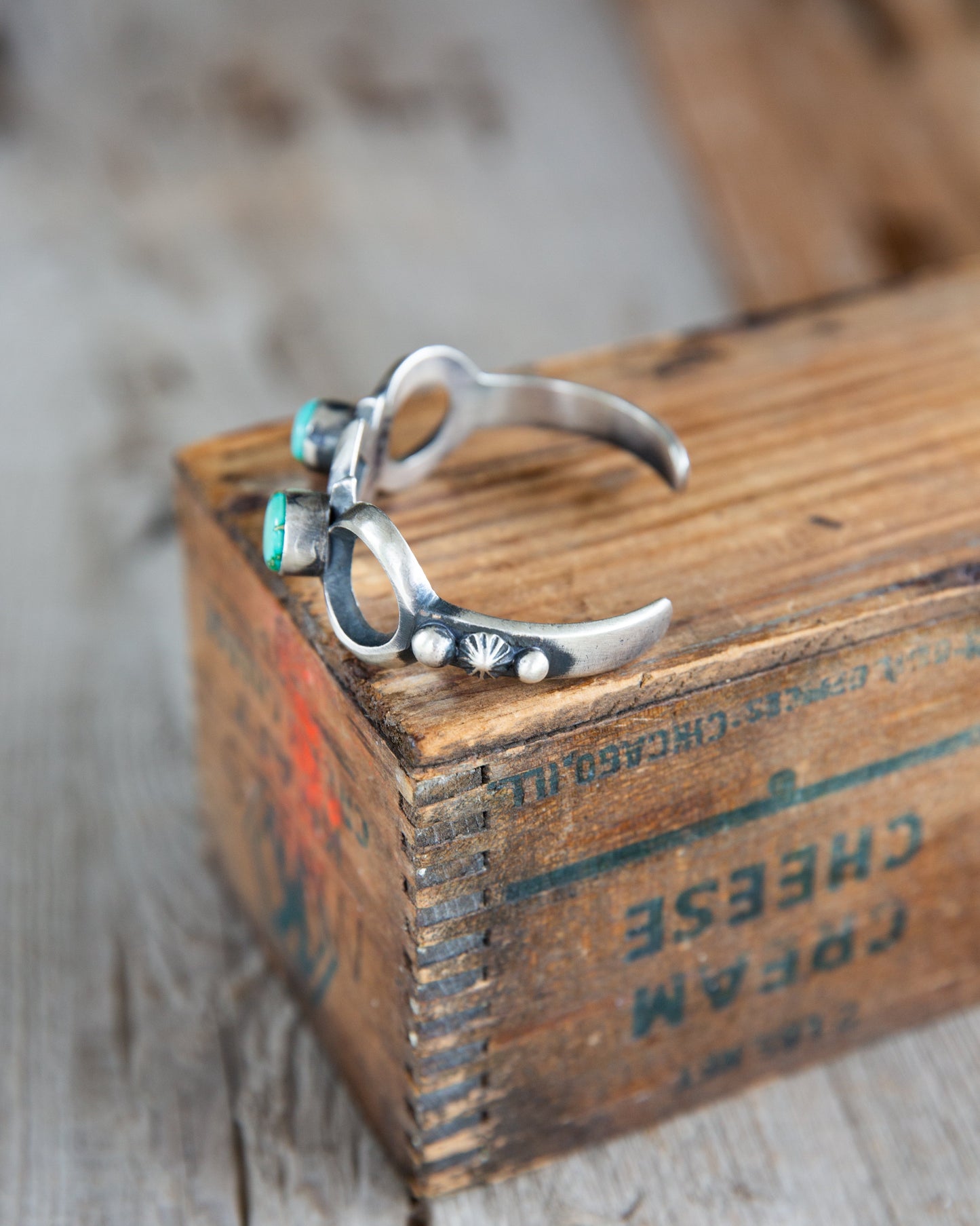The Barlett | Sonoran Turquoise Cuff by Chimney Butte