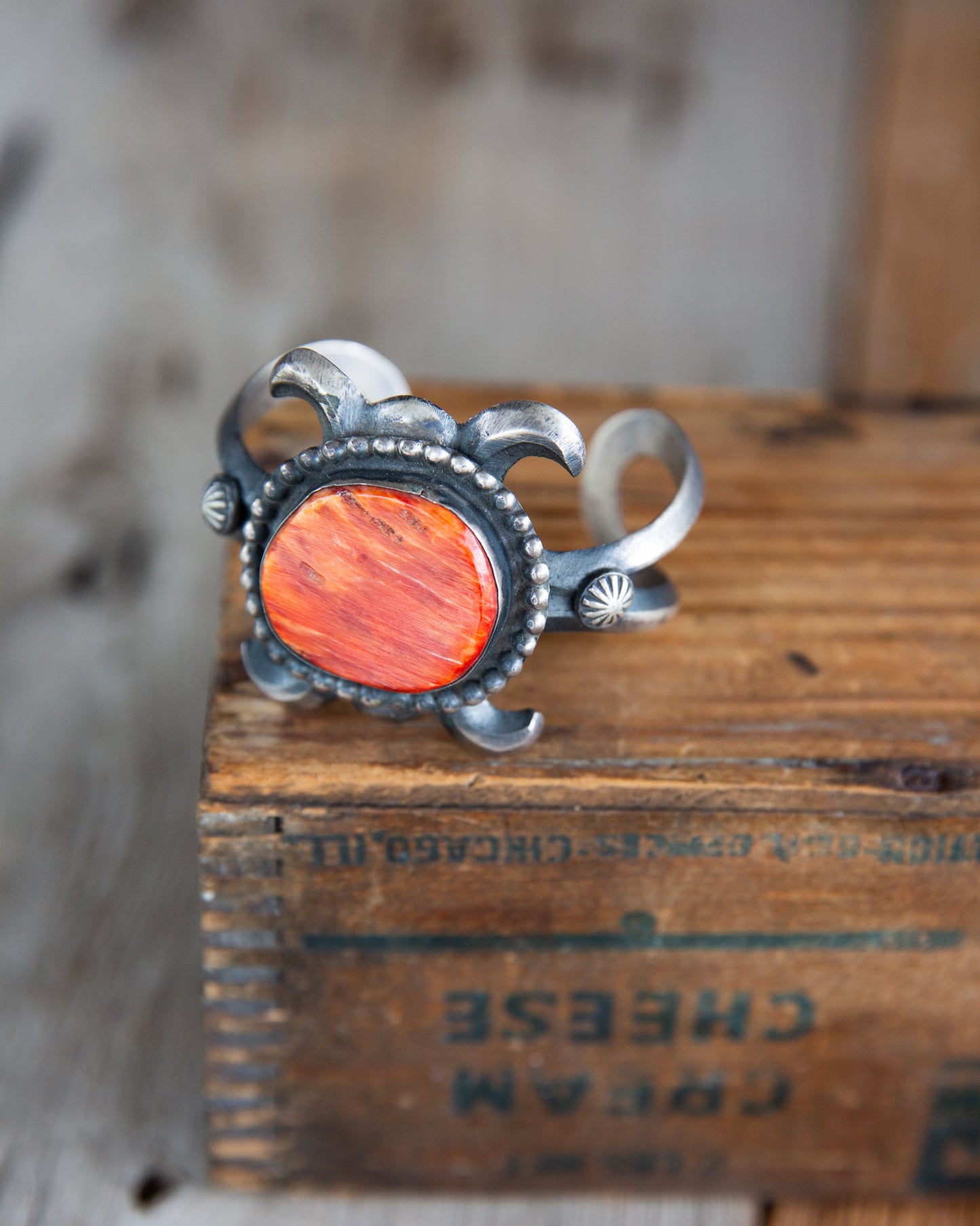 The Ocala | Orange Spiny Cuff by Chimney Butte