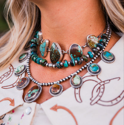 The Clare | Number 8 Choker Necklace & Earring Set