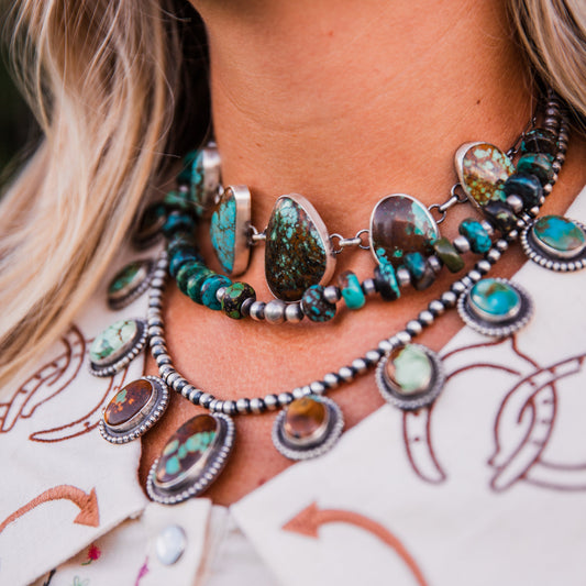 The Clare | Number 8 Choker Necklace & Earring Set