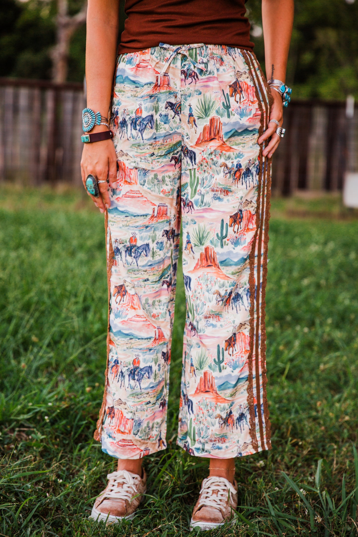 The Bristol’s | Western Print Pants