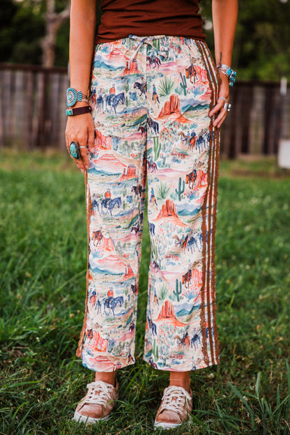 The Bristol’s | Western Print Pants