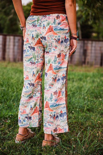 The Bristol’s | Western Print Pants