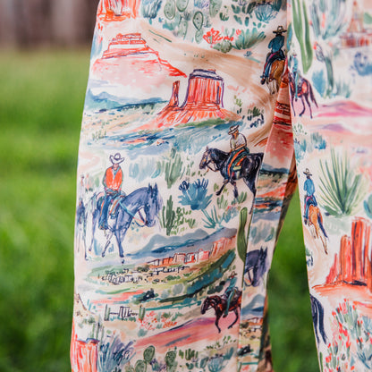 The Bristol’s | Western Print Pants