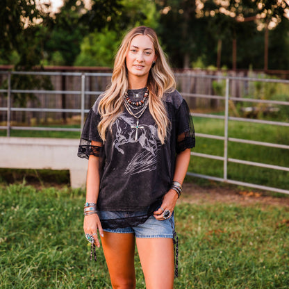 The Leopardo's | Denim Shorts with Leopard Bows