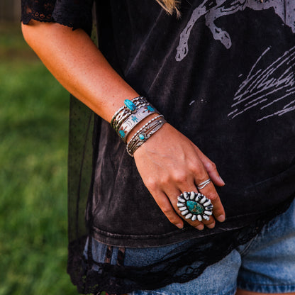 The Talmo | Vintage Turquoise Cuff