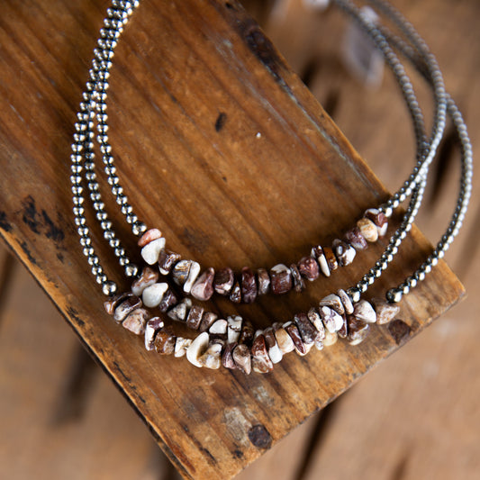 The Alpaca | Wildhorse & Sterling Pearl Necklace