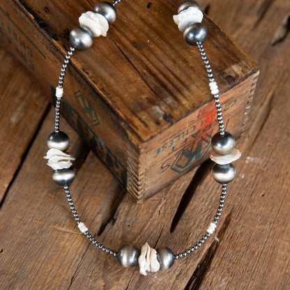 The Ferguson | Freshwater & Sterling Pearl Necklace