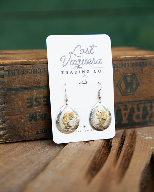 The Lenox's | Vintage Kokopelli Earrings