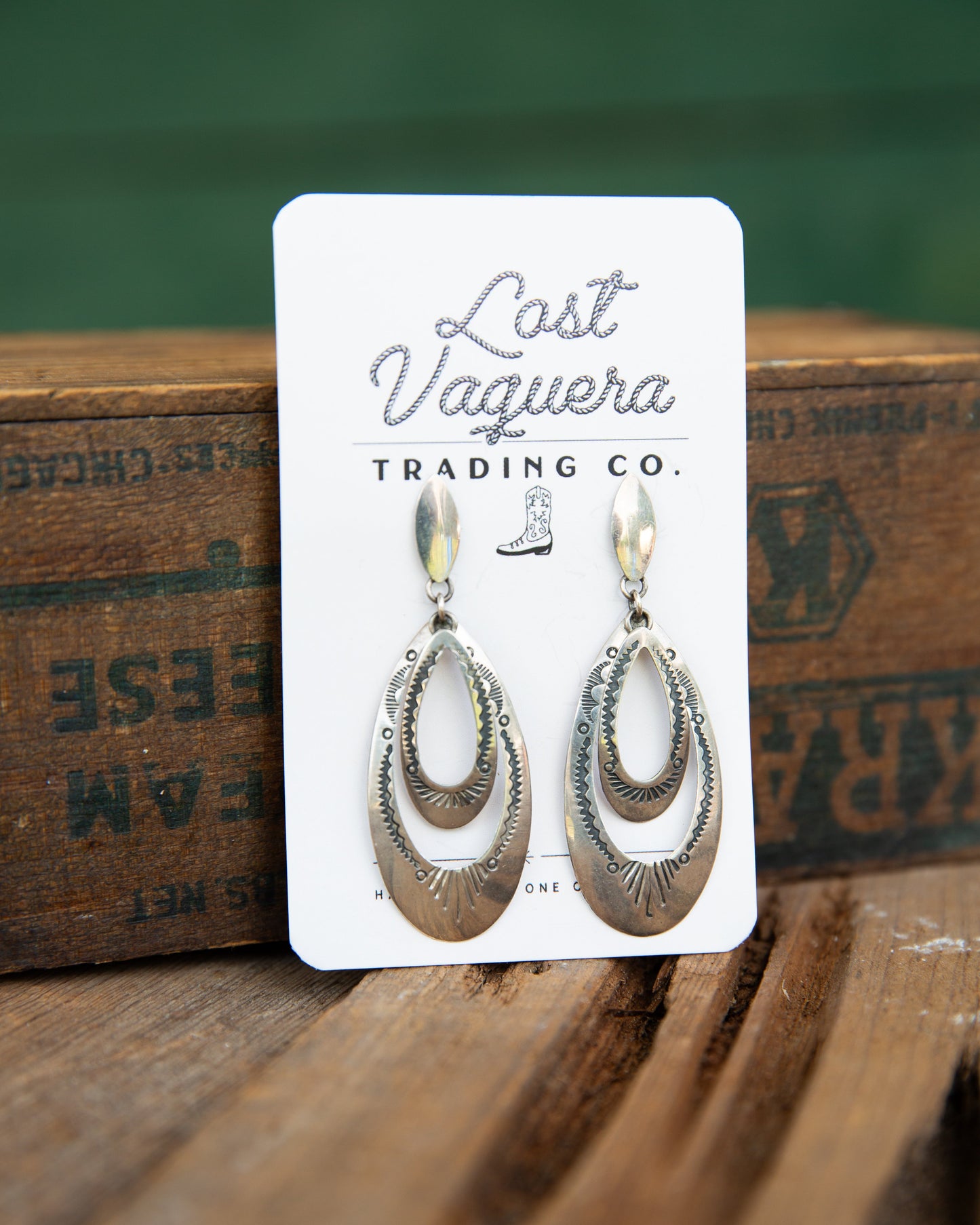 The Lamberts | Vintage Silver Earrings by Mike Platero
