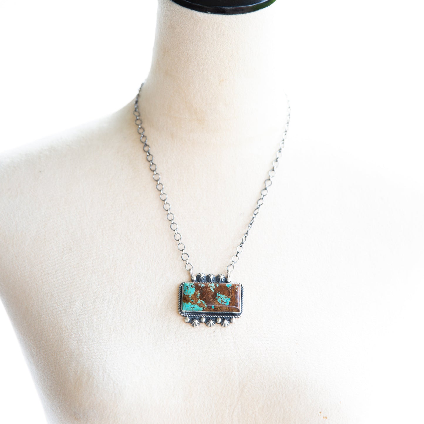 The Bristol | #8 Turquoise Bar Necklace