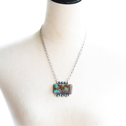 The Bristol | #8 Turquoise Bar Necklace