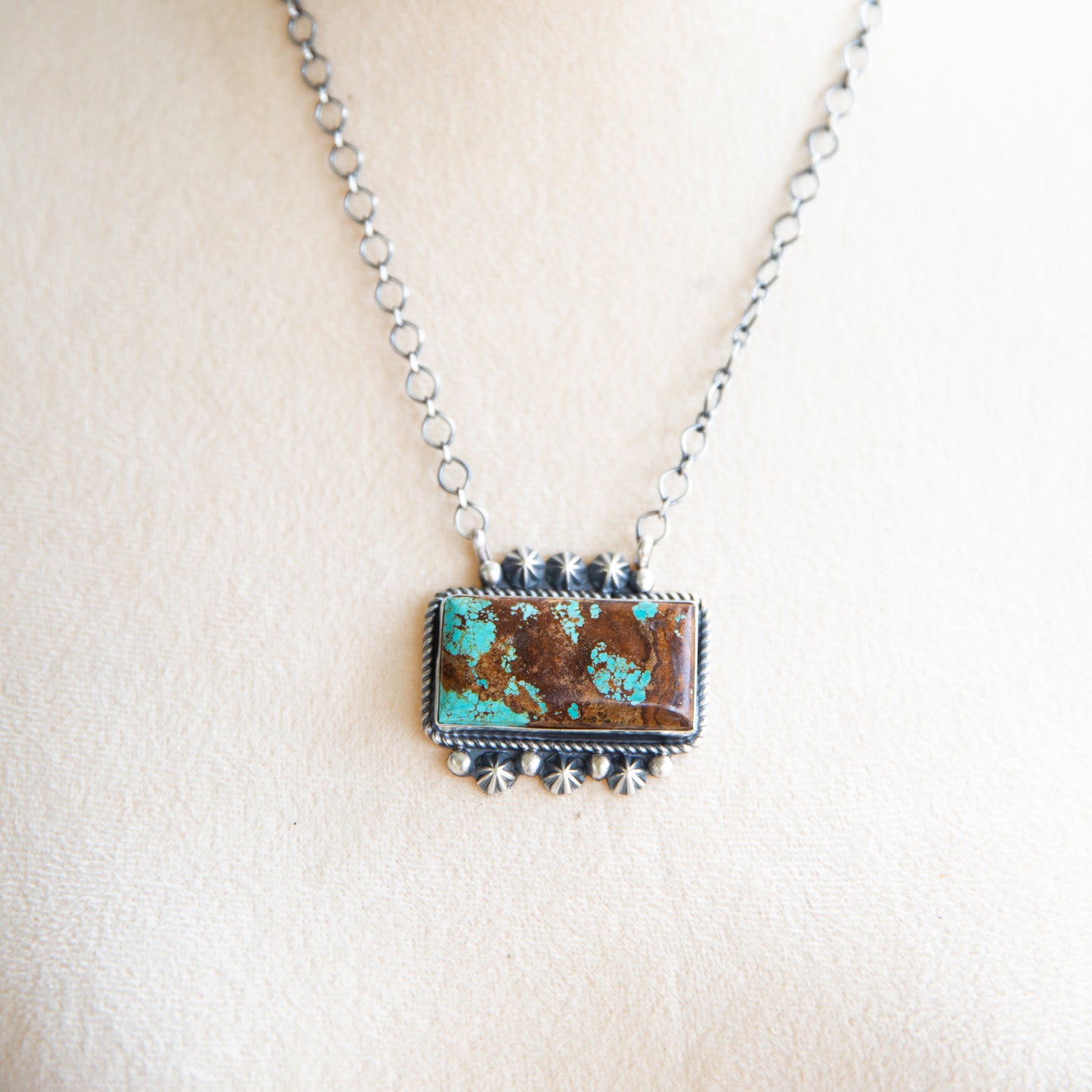 The Bristol | #8 Turquoise Bar Necklace