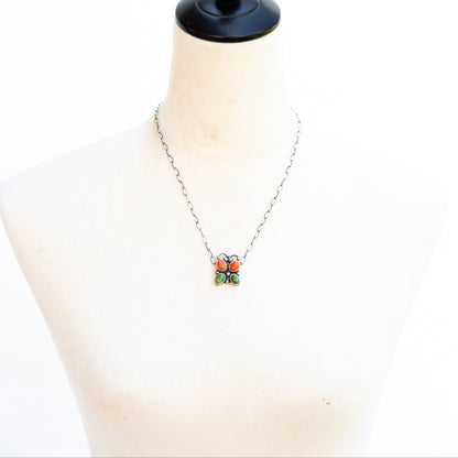 The Jensen | Multi Stone Butterfly Necklace by Jameson Garcia