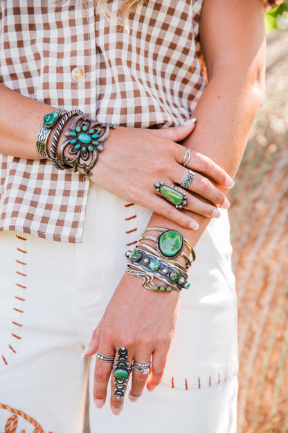 The Jenks Sonoran 5 Stone Cuff