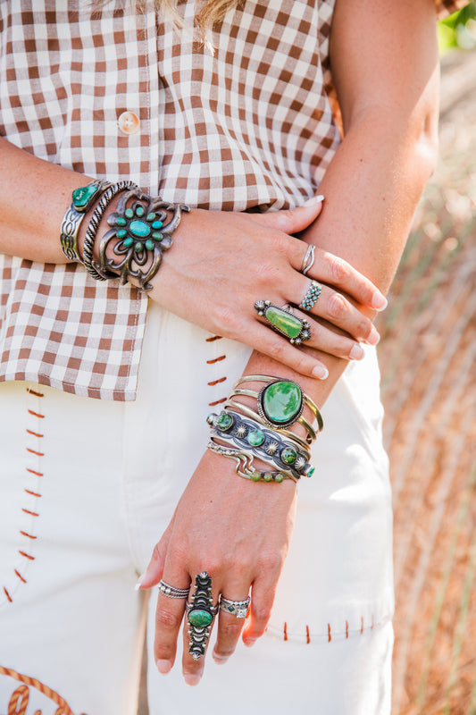 The Jenks Sonoran 5 Stone Cuff