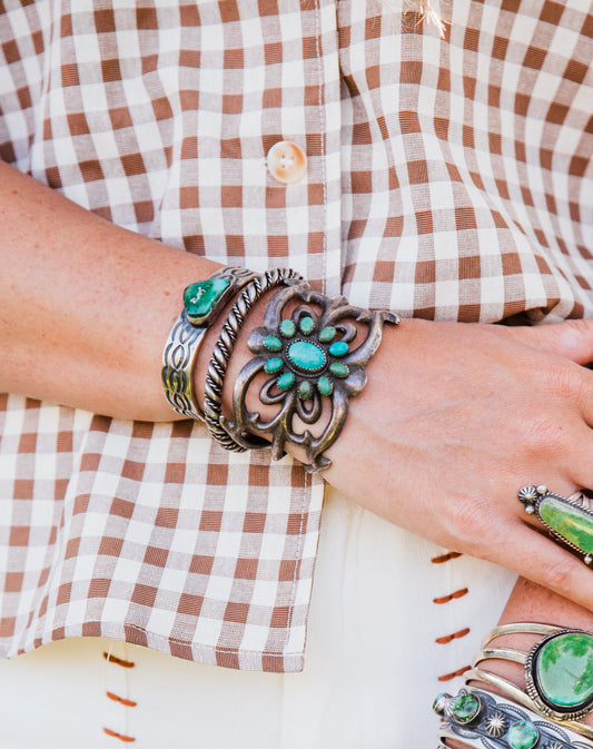 The Lomita Vintage Twist Cuff