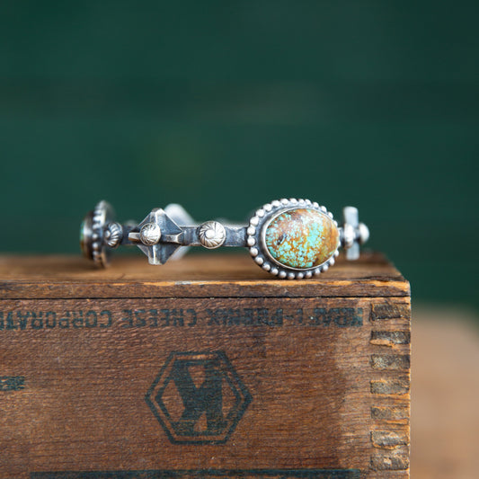 The Carlin | #8 Turquoise Bangle by Chimney Butte