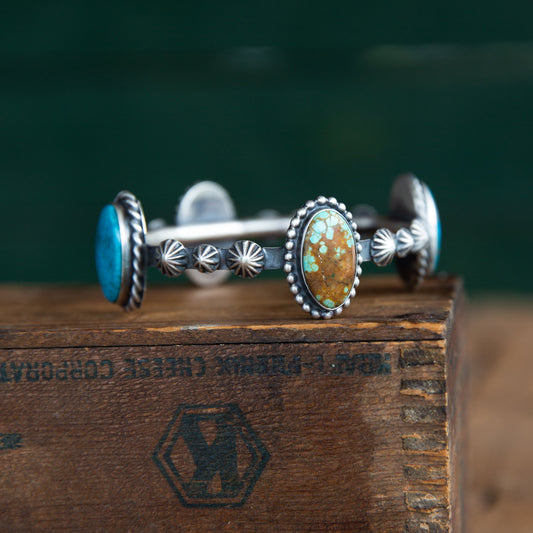 The Rico | Turquoise Bangle by Chimney Butte