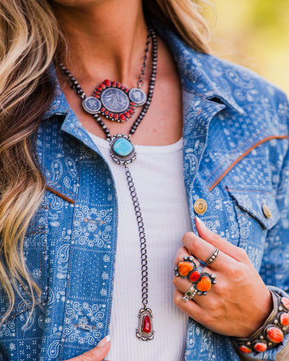 The Avanti Lariat Necklace
