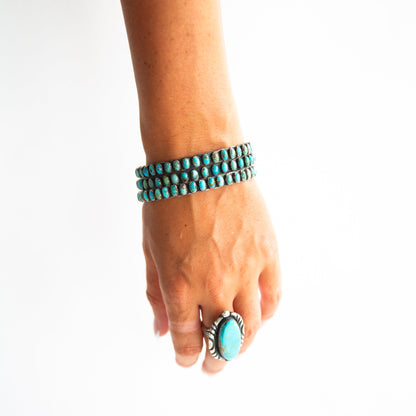 The Petra | Turquoise Bangles by Charles Johnson