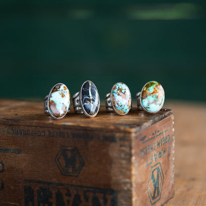 The Padina | Mixed Stone Rings by Russell Sam