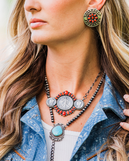 The Toluca Coin Necklace