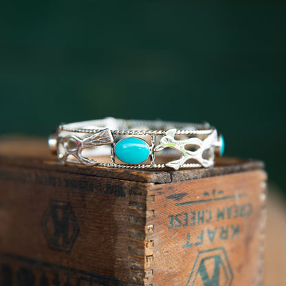 The Mignon | Road Runner Turquoise Bangles by Running Bear