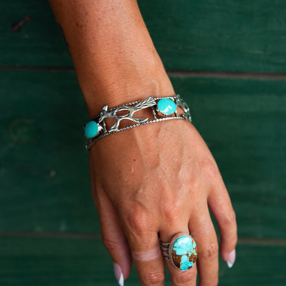 The Mignon | Road Runner Turquoise Bangles by Running Bear