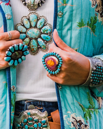 The Alston Adjustable Heart Ring