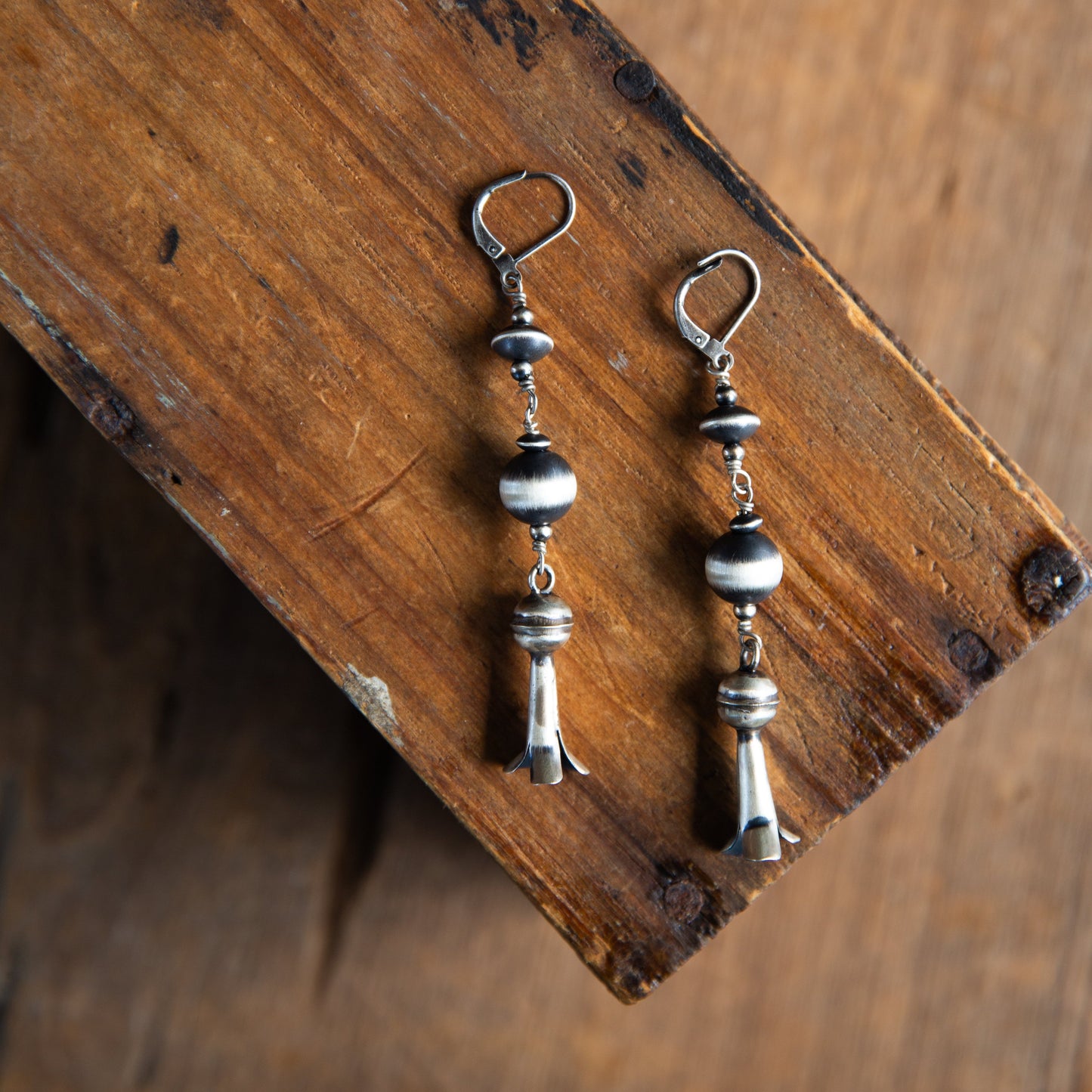 The Shandas | A. Waynella Navajo Pearl Earrings