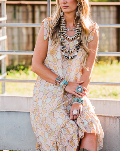 The Longoria 32" Navajo Pearls