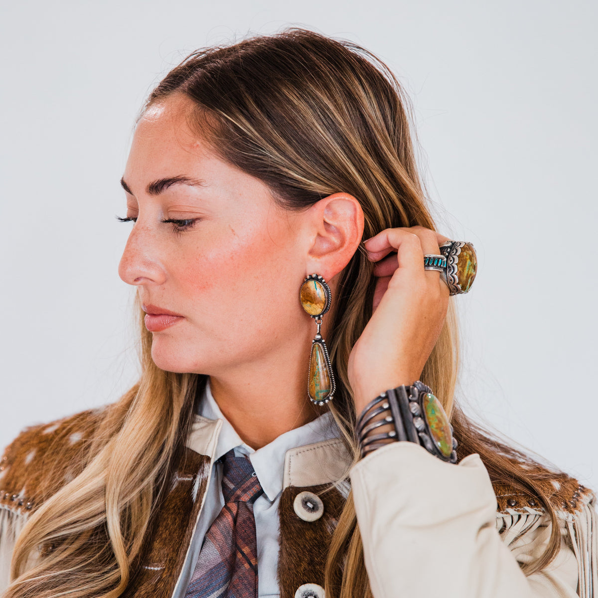 The Rosemary's | Ribbon Royston Earrings by Elouise Kee