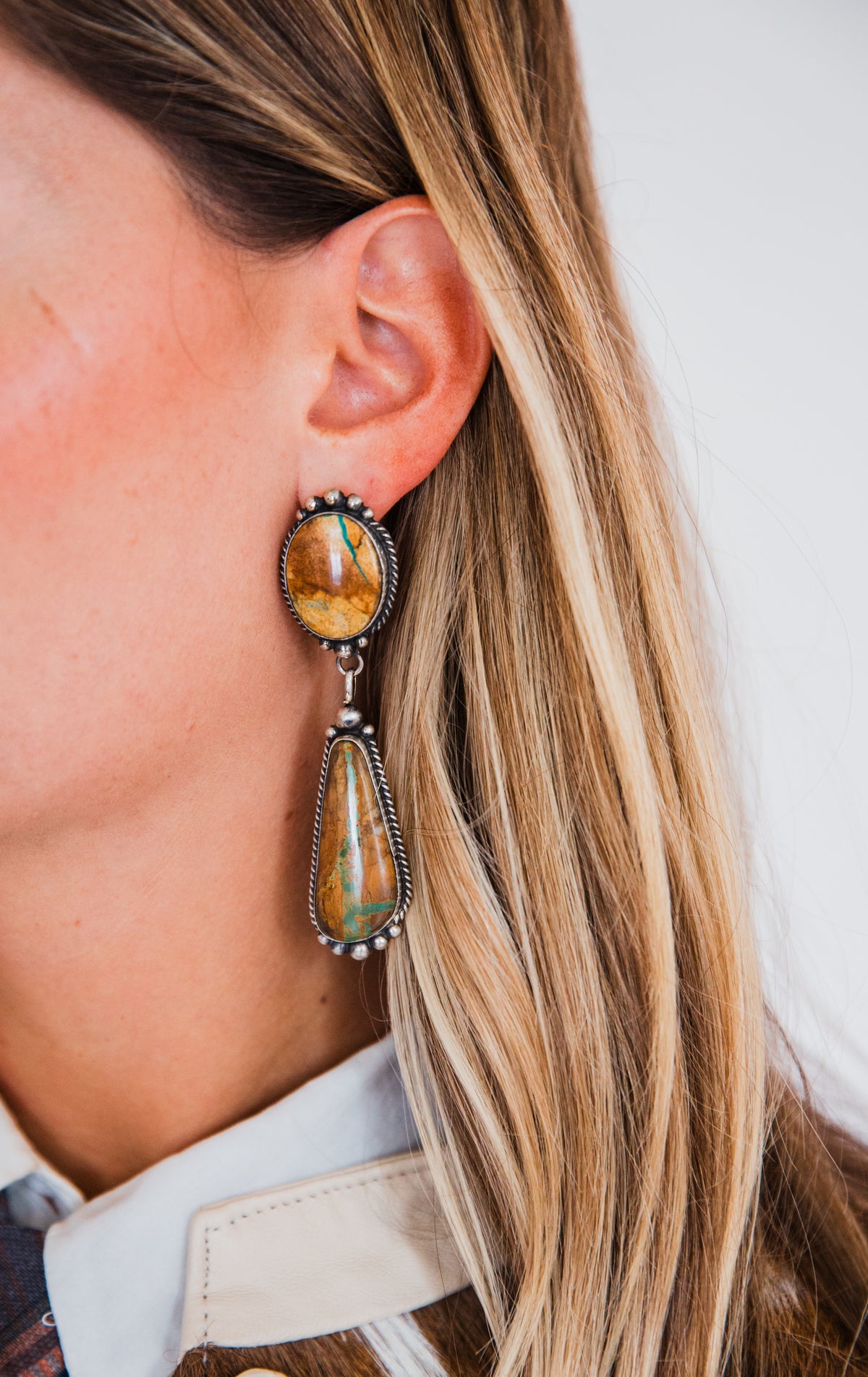 The Rosemary's | Ribbon Royston Earrings by Elouise Kee