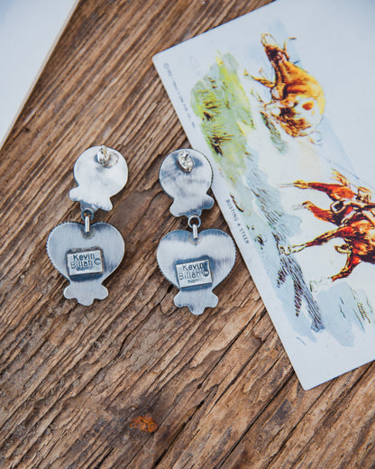 The Mason Heart Earrings
