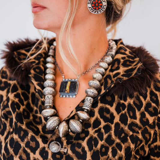 The Gatlin | 24" Navajo Pearls by Sally Johnson