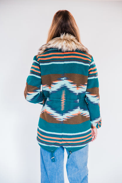 The Arvada | Aztec Graphic Print Jacket by Tasha Polizzi